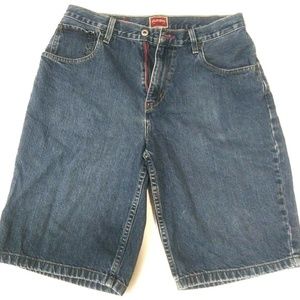 Vintage TOMMY RED LABEL Denim Shorts Freedom Fit